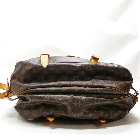 Louis Vuitton Saumur 43 Brown Monogram Shoulder Bag mon895-101525